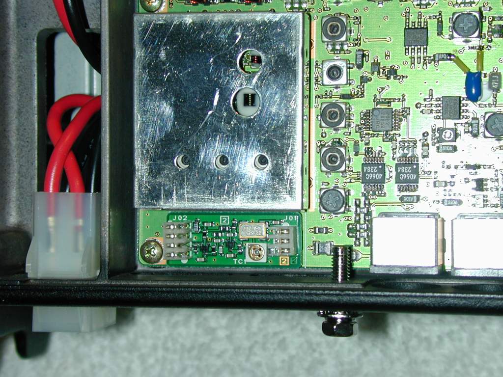 The standard oscillator - in the corner near the 
power plug.