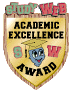 Study Web award for Academic Excellence